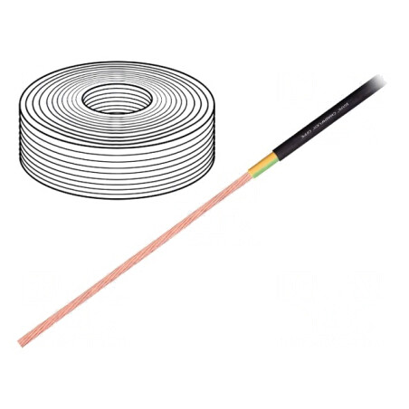 Cablu Electric Chainflex CFPE 1G16mm2 Negru Cupru | Electronic-mag.ro | Componente Electronice