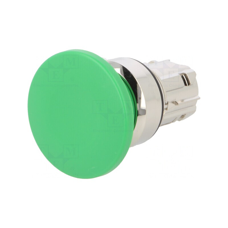 Comutator cu Apăsare 22mm Verde | Electronic-mag.ro | Componente Electronice