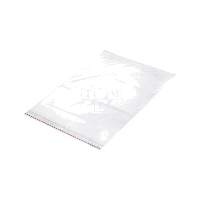 Pungă cu fermoar 400x300mm 45um polietilenă | Electronic-mag.ro | Componente Electronice