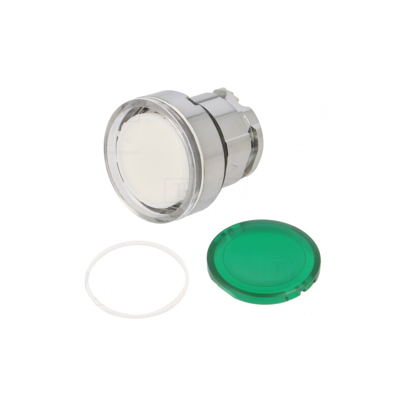 Comutator Apăsare 22mm Verde IP66 | Electronic-mag.ro | Componente Electronice