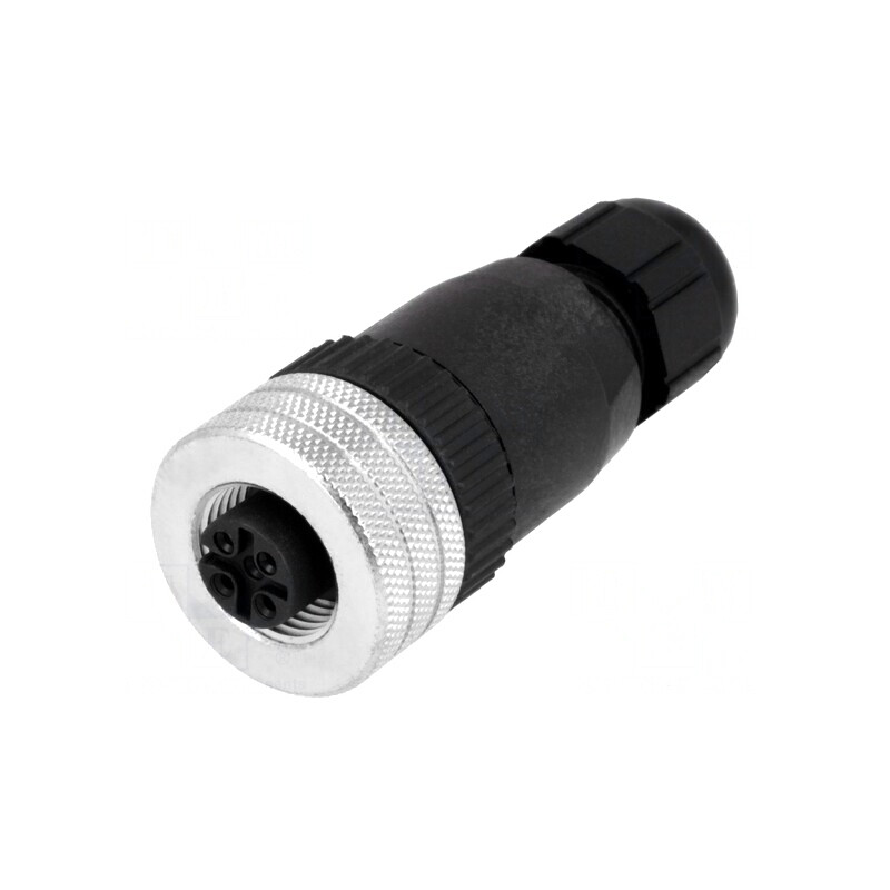 Mufă M12 4 PIN mamă pe cablu IP67 | Electronic-mag.ro | Componente Electronice