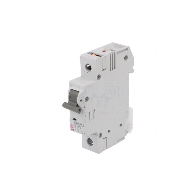 Întrerupător Supracurent 63A 1P 6kA 230/400V | Electronic-mag.ro | Componente Electronice