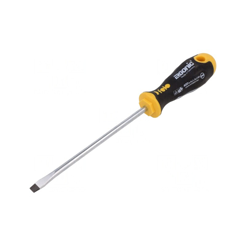 Șurubelniță plată 6,5x1,2mm ERGONIC | Electronic-mag.ro | Componente Electronice