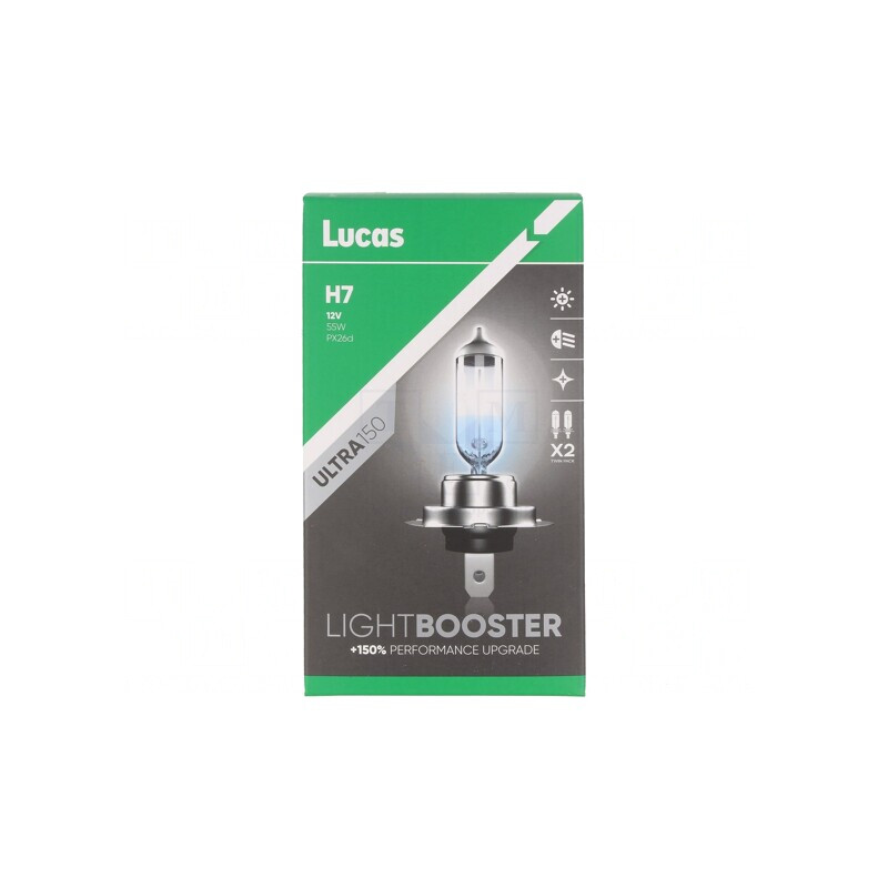 Lampă auto H7 PX26d 12V 55W alb-albastru | Electronic-mag.ro | Componente Electronice