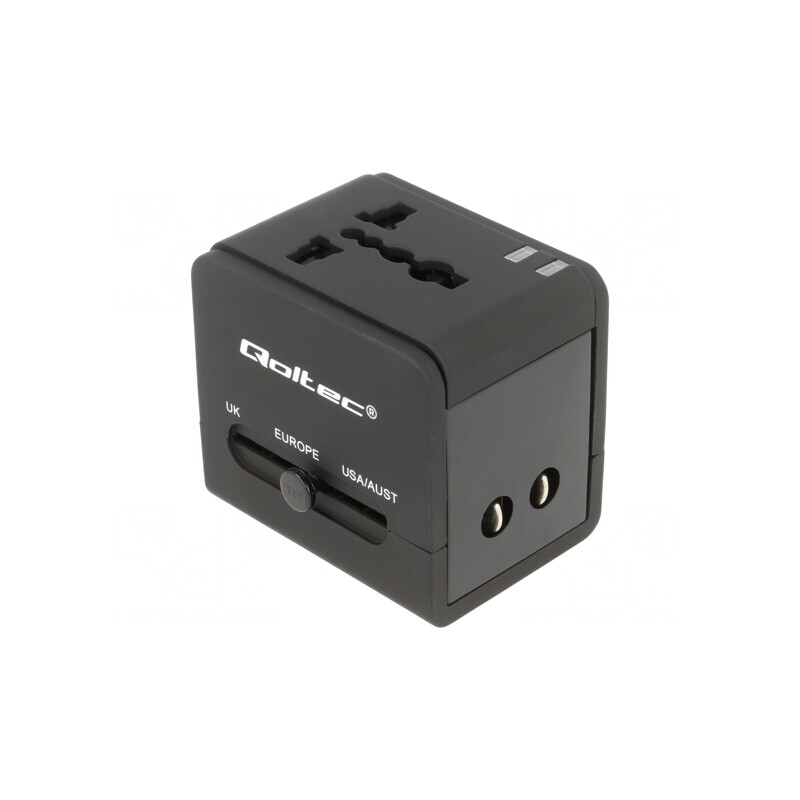Adaptor USB 5V 2.1A cu Ștecher EU și 2 Porturi USB A | Electronic-mag.ro | Componente Electronice Adaptor USB 5V 2.1A cu Ștecher EU și 2 Porturi USB A | Electronic-mag.ro | Componente Electronice