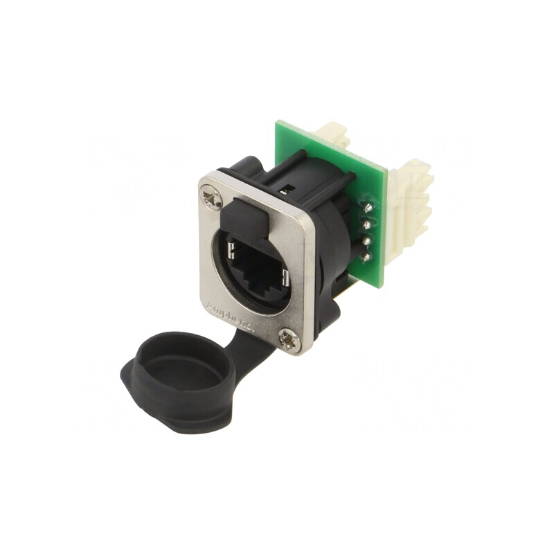 Conector CAT5e XLRnet D Type IP54 | Electronic-mag.ro | Componente Electronice