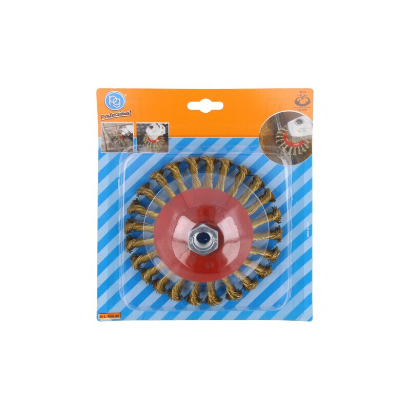 Perie disc alamă 150mm M14 | Electronic-mag.ro | Componente Electronice
