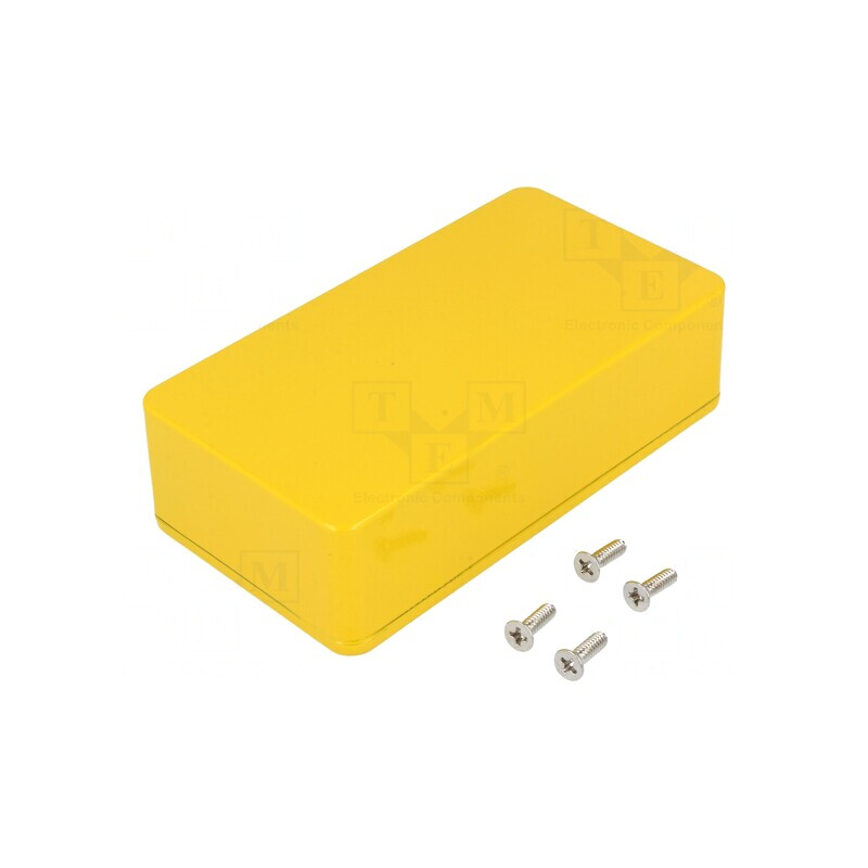 Carcasă universală aluminiu IP54 60x112x31mm 1590BYL | Electronic-mag.ro | Componente Electronice