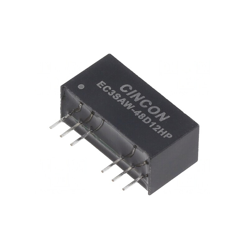 Convertor DC/DC 3W 18-74V la 12V și -12V THT | Electronic-mag.ro | Componente Electronice