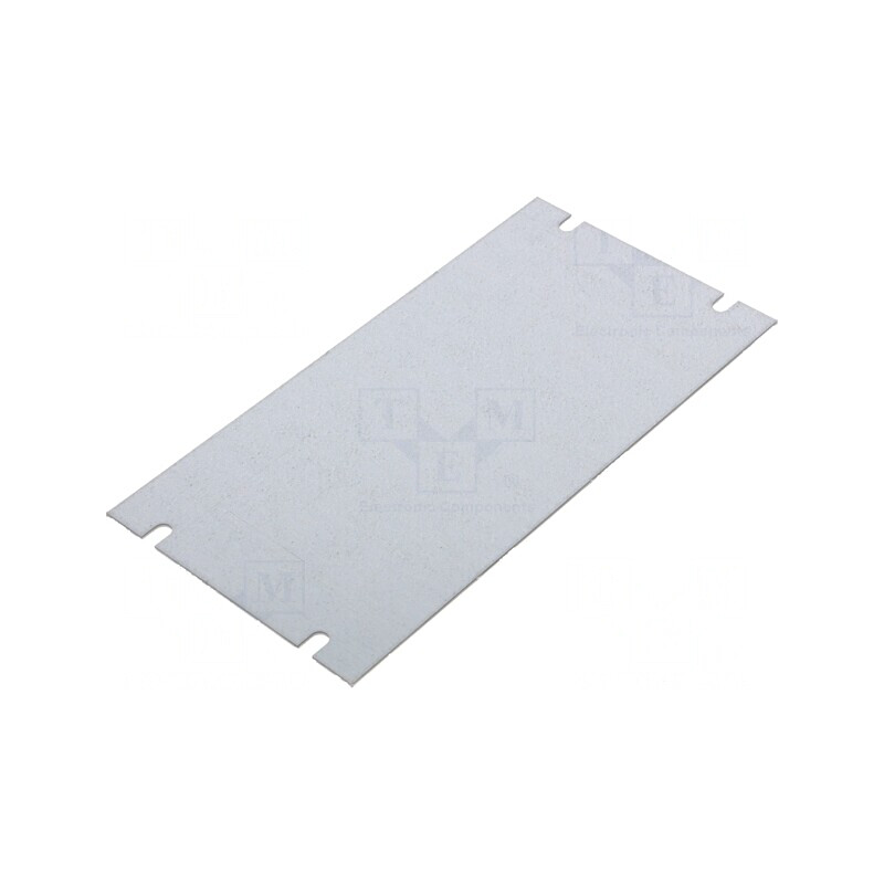 Placă Montare Oțel Zinc 94mm x 185mm | Electronic-mag.ro | Componente Electronice