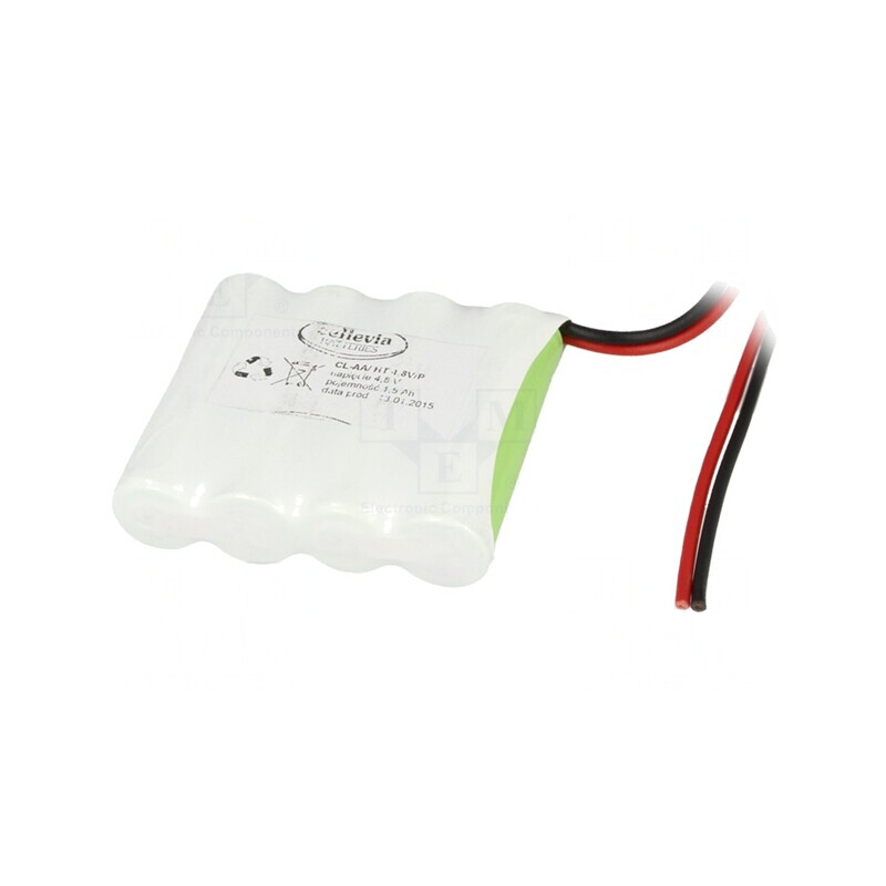 Baterie Ni-MH AA 4,8V 1600mAh cu cabluri 250mm | Electronic-mag.ro | Componente Electronice
