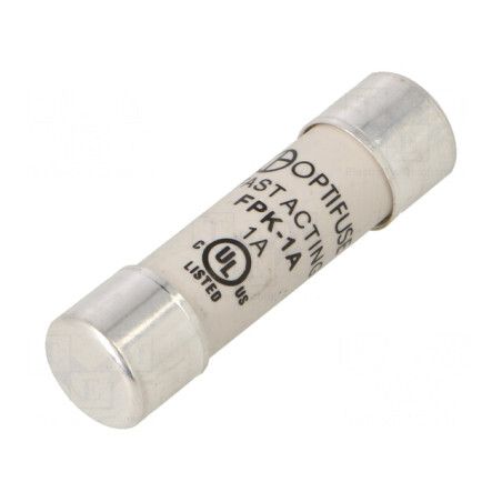 Siguranță ardere rapidă 1A 600V 10.3x38mm | Electronic-mag.ro | Componente Electronice