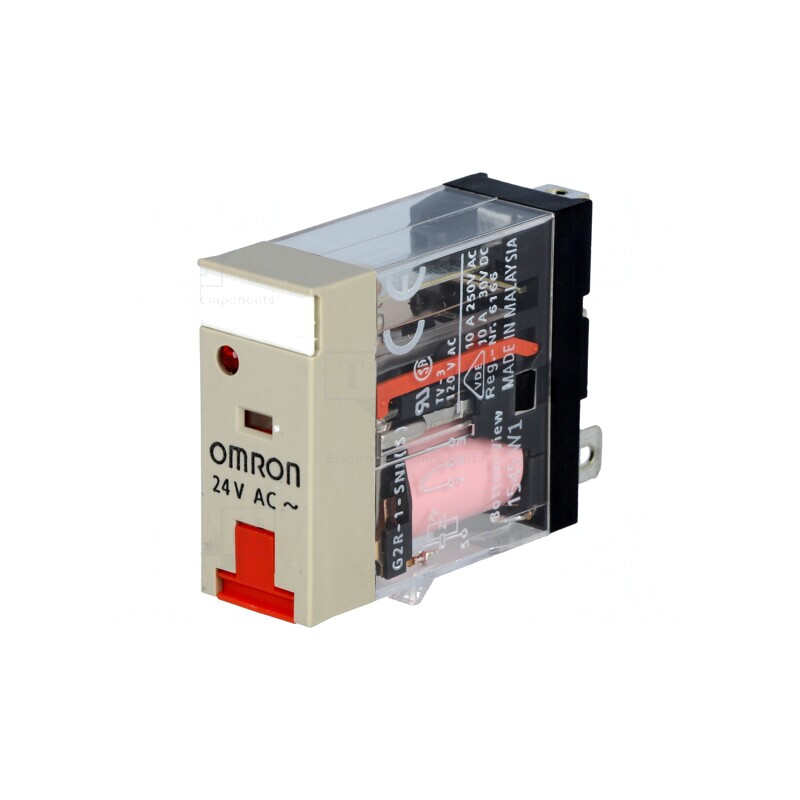 Releu Electromagnetic SPDT 24VAC 10A | Electronic-mag.ro | Componente Electronice