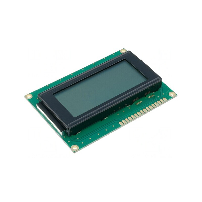 Afișaj LCD alfanumeric 16x4 STN Positive gri 87x60mm | Electronic-mag.ro | Componente Electronice
