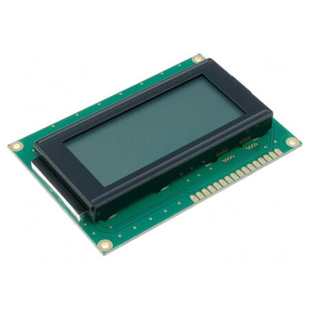 Afișaj LCD alfanumeric 16x4 STN Positive gri 87x60mm | Electronic-mag.ro | Componente Electronice