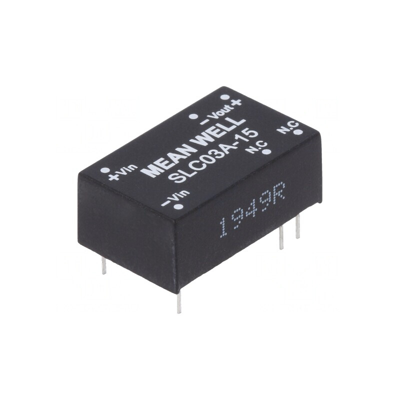 Convertor DC/DC 3W 9-18V la 15V 200mA DIP16 | Electronic-mag.ro | Componente Electronice