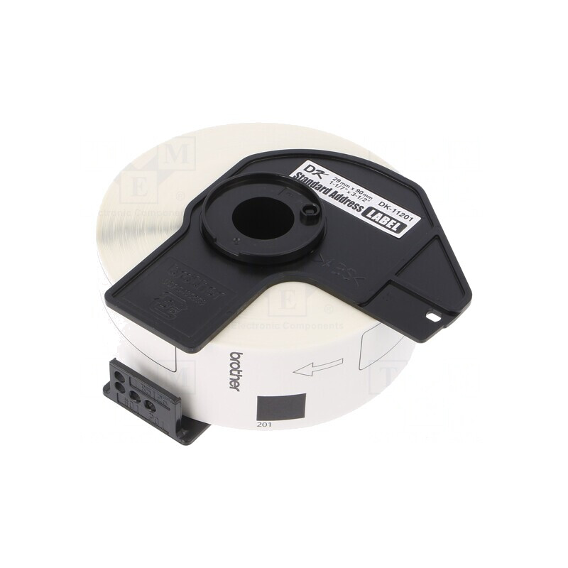 Etichetă Autoadezivă 29x90 mm Albă/Neagră | Electronic-mag.ro | Componente Electronice