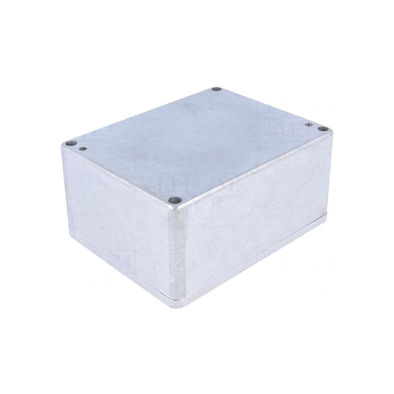 Carcasă Universală Aluminiu Naturală 90x115x55mm | Electronic-mag.ro | Componente Electronice