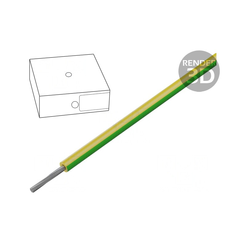 Cablu ÖLFLEX HEAT 125 SC 1x25mm² Verde-Galben | Electronic-mag.ro | Componente Electronice