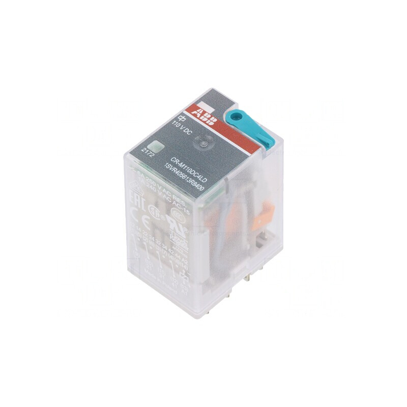 Releu Electromagnetic 4PDT 110VDC 6A | Electronic-mag.ro | Componente Electronice