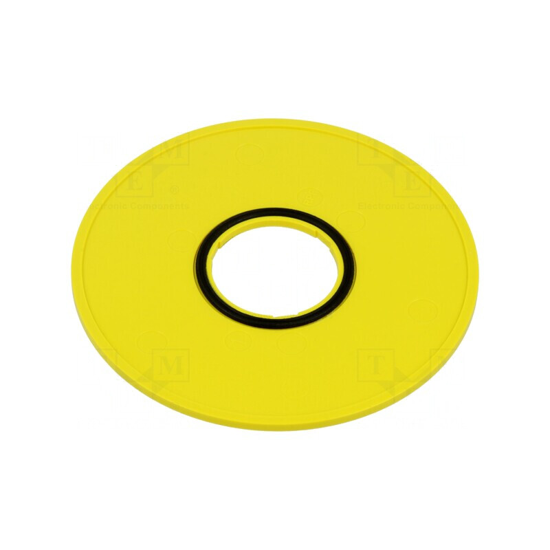 Tăbliță Descriptivă Plastic Galbenă 45x75mm | Electronic-mag.ro | Componente Electronice