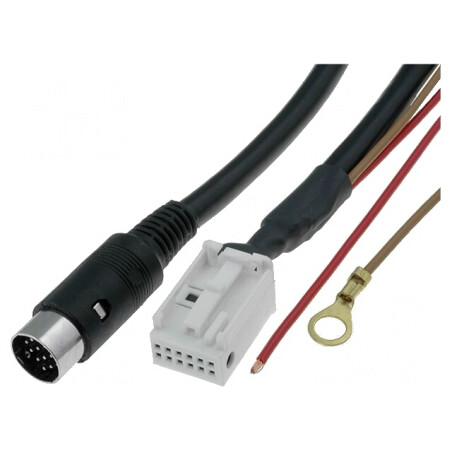 Cablu Schimbător CD DIN 13pin la Quadlock 12pin | Electronic-mag.ro | Componente Electronice