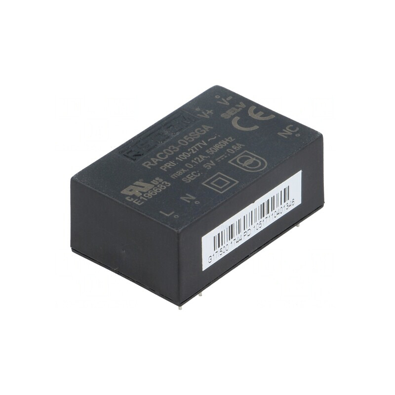 Convertor AC/DC 3W 5V 72% Eficiență | Electronic-mag.ro | Componente Electronice