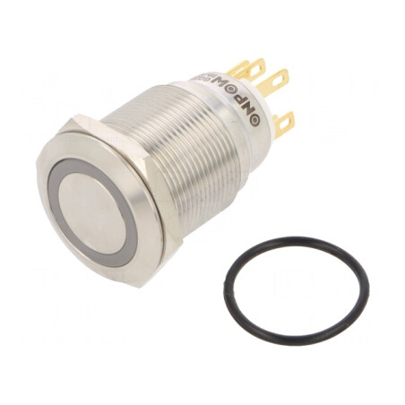 Comutator anti-vandalism SPDT 3A/220VAC IP65 | Electronic-mag.ro | Componente Electronice
