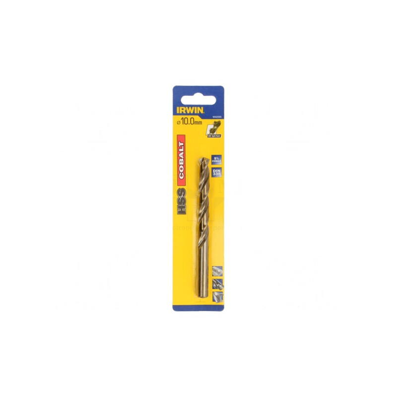 Burghiu Metal 10mm HSS-Co 133mm | Electronic-mag.ro | Componente Electronice
