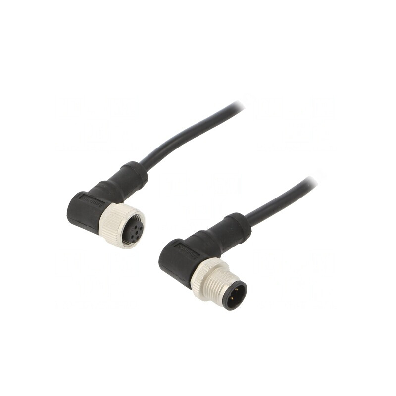 Cablu Senzori Automatizări 4PIN M12-M12 1m | Electronic-mag.ro | Componente Electronice