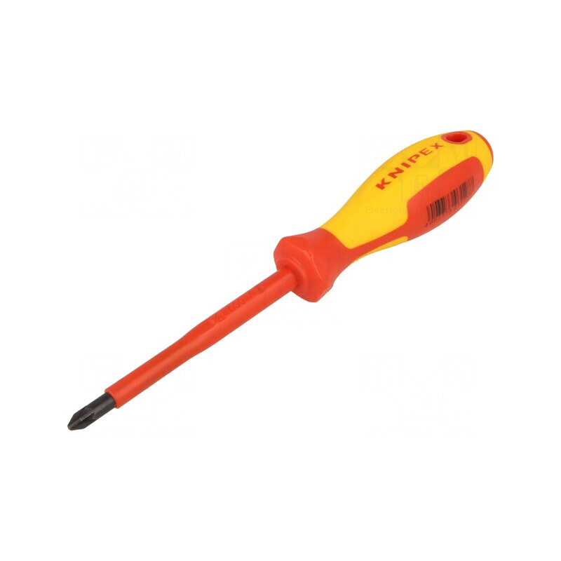 Șurubelniță Izolată Pozidriv PZ2 100mm 1kVAC | Electronic-mag.ro | Componente Electronice