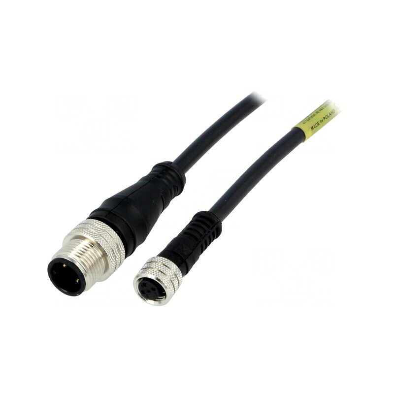 Cablu Senzori Automatizări M12-M8 3 PIN 0.6m Mufă | Electronic-mag.ro | Componente Electronice Cablu Senzori Automatizări M12-M8 3 PIN 0.6m Mufă | Electronic-mag.ro | Componente Electronice