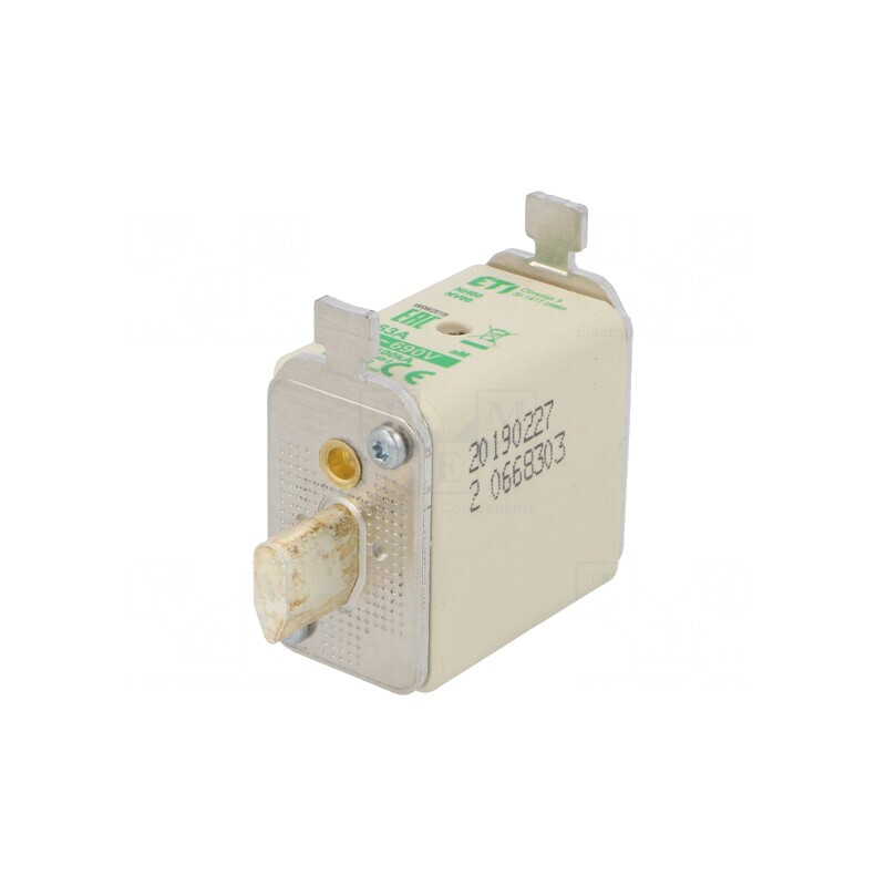 Siguranță NH00 63A 690VAC Industrială Ceramică | Electronic-mag.ro | Componente Electronice