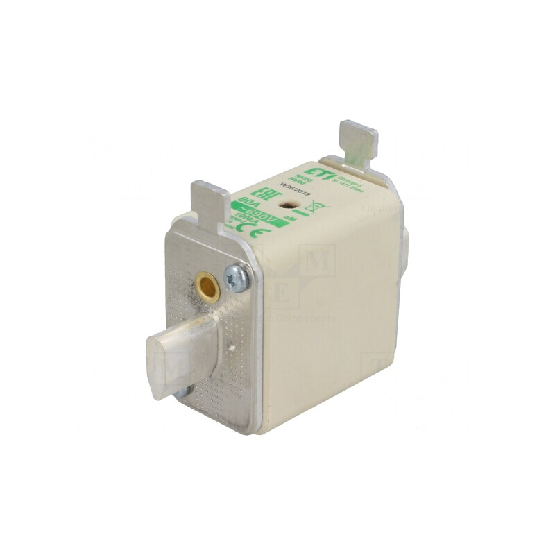 Siguranță Ceramică Industrială NH00 80A 690VAC | Electronic-mag.ro | Componente Electronice