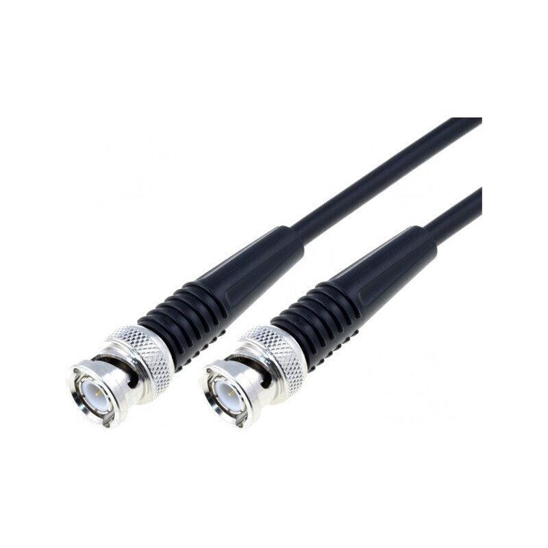 Cablu BNC 50Ω 1m Negru | Electronic-mag.ro | Componente Electronice