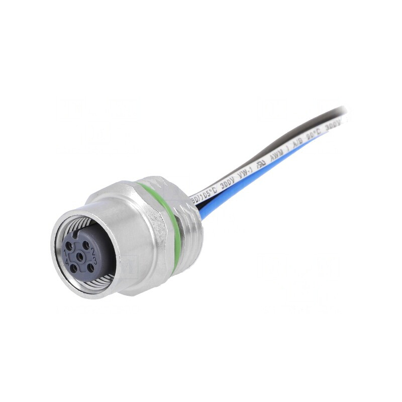Soclu M12 4-PIN Mamă DeviceNet/CANopen Drept | Electronic-mag.ro | Componente Electronice