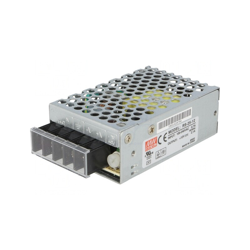 Alimentator Modular 25W 12V 2,1A | Electronic-mag.ro | Componente Electronice