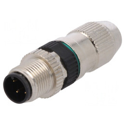 Mufă M12 4-PIN CANopen pe cablu IDC | Electronic-mag.ro | Componente Electronice
