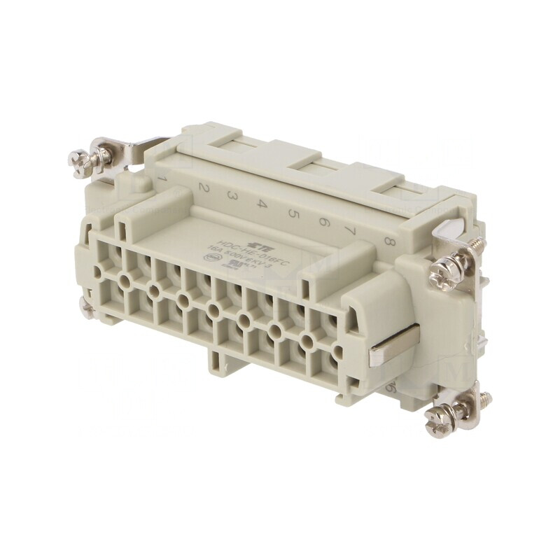 Conector HDC Mamă 16-Pin fără Contacte | Electronic-mag.ro | Componente Electronice