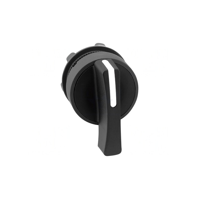 Comutator Rotativ 22mm 3 Pini Negru | Electronic-mag.ro | Componente Electronice