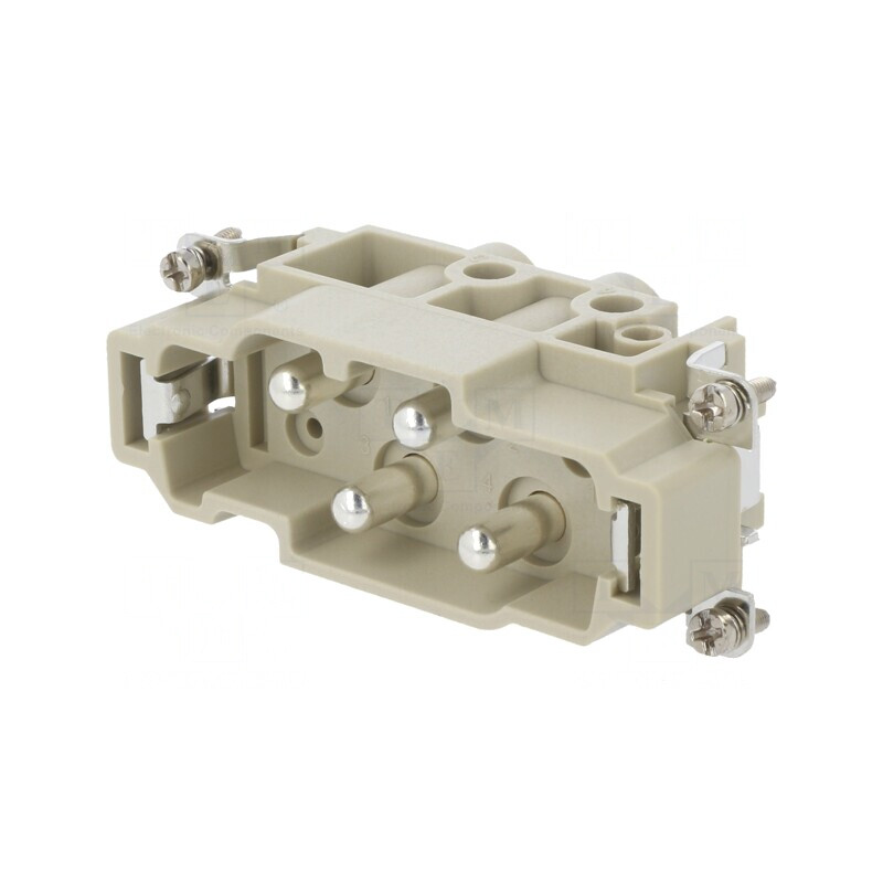 Conector HDC Inserturi Contact Tată DK PIN 6 2PE 4PE | Electronic-mag.ro | Componente Electronice