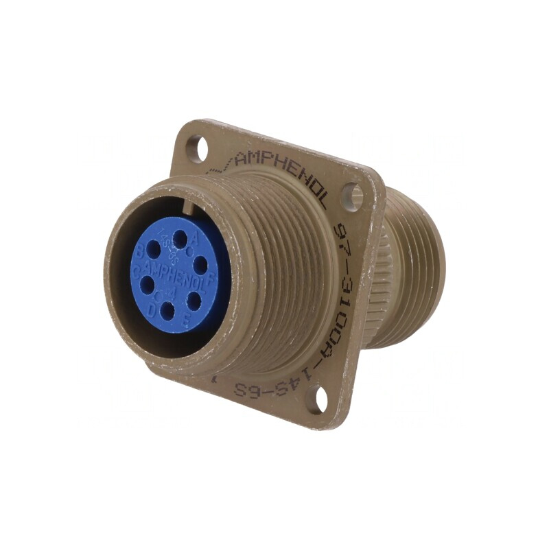 Conector circular aluminiu 14S 97-3100A-14S-6S | Electronic-mag.ro | Componente Electronice