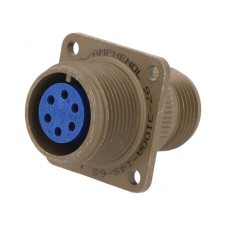 Conector circular aluminiu 14S 97-3100A-14S-6S | Electronic-mag.ro | Componente Electronice