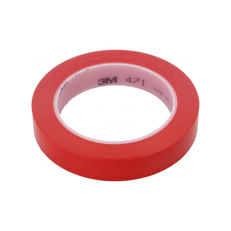 Bandă de marcare roșie 33m x 19mm | Electronic-mag.ro | Componente Electronice
