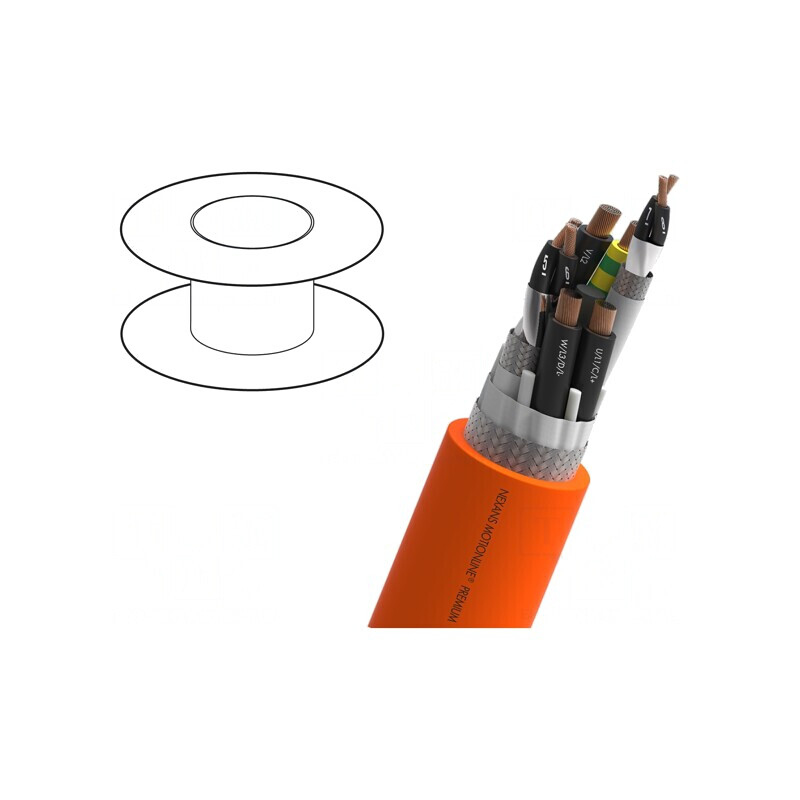 Cablu pentru servomotoare hibrid MOTIONLINE PREMIUM 13-EBY15Z08P-A5 | Electronic-mag.ro | Componente Electronice