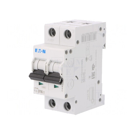 Întrerupător Supracurent 16A 2 Poli 230/400V 6kA | Electronic-mag.ro | Componente Electronice