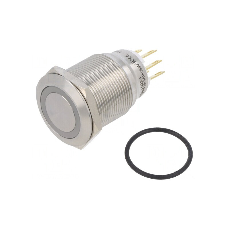 Comutator Anti-Vandalism SPDT 3A/220VAC 5A/24VDC IP65 | Electronic-mag.ro | Componente Electronice