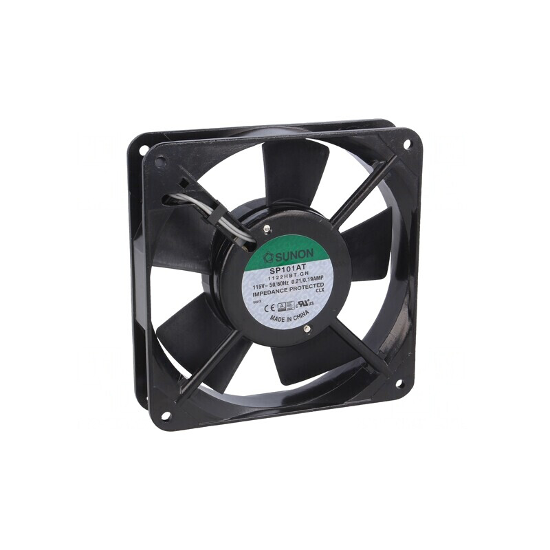 Ventilator AC Axial 115V 120x120x25mm 132m3/h 46dBA | Electronic-mag.ro | Componente Electronice