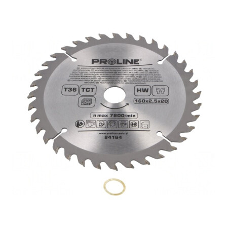 Disc ferăstrău circular 160mm 36 dinți călit | Electronic-mag.ro | Componente Electronice