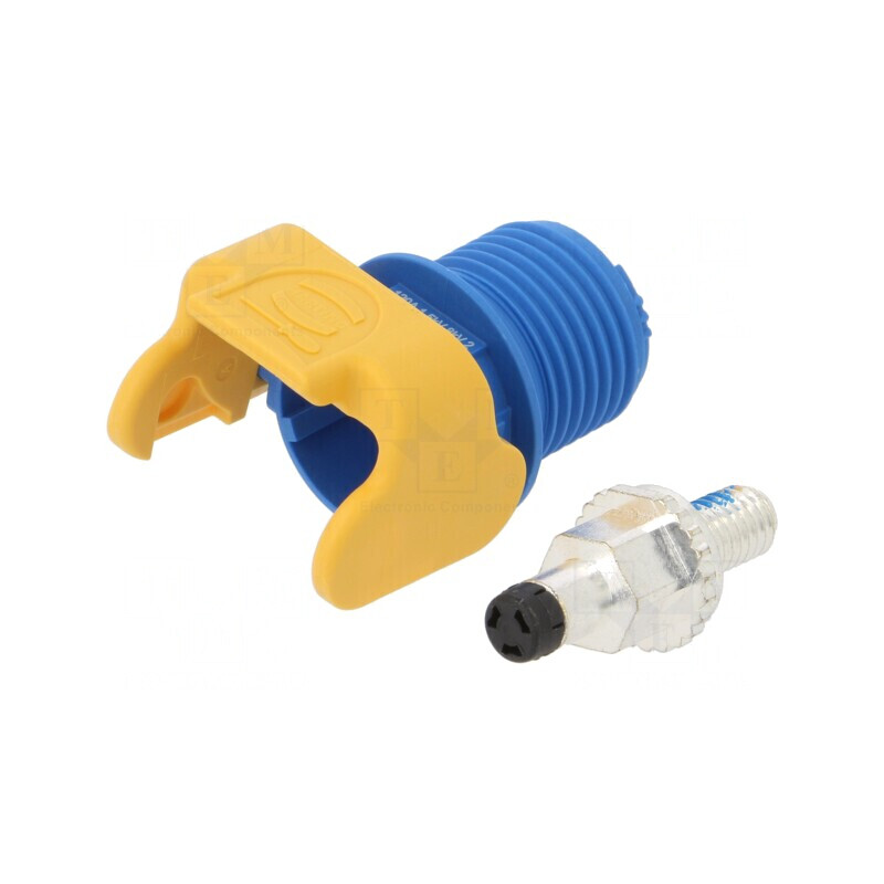 Soclu alimentare DC Han S 120 PIN rotativ tată | Electronic-mag.ro | Componente Electronice